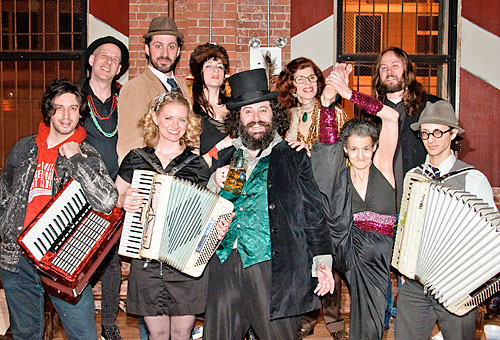 Playing all night — and the music’s all right! Mama’s got a squeezebox, Daddy never sleeps at night