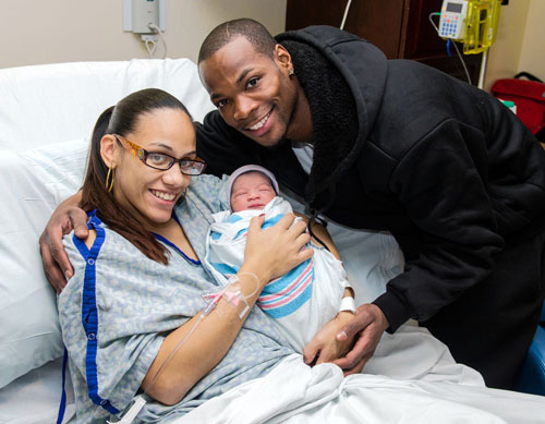 Gotham’s first New Year’s baby was born in Brooklyn — at the stroke of midnight!
