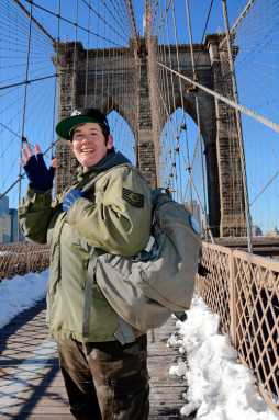 From Brooklyn to LA — the old-fashioned way