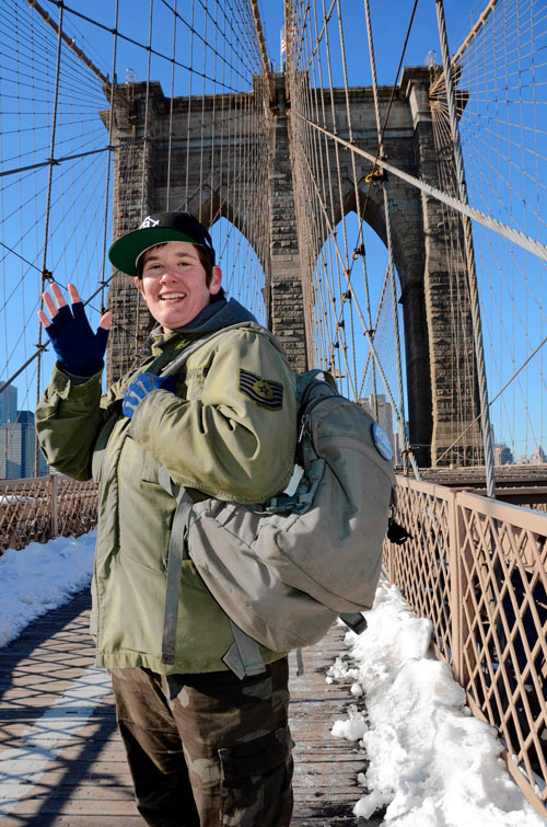 From Brooklyn to LA — the old-fashioned way