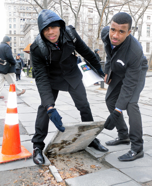 Borough fall: D’town plaza’s bluestone is tripping hazard, pedestrians allege