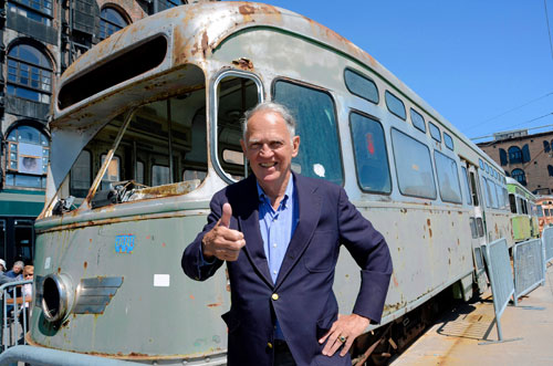 Train buff’s dreams streetcar desire will become reality