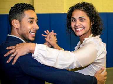 Dance dance politicians! Officials meet on the dance-floor for historic groove-off