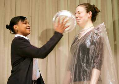 Student recites pi, gets to throw one