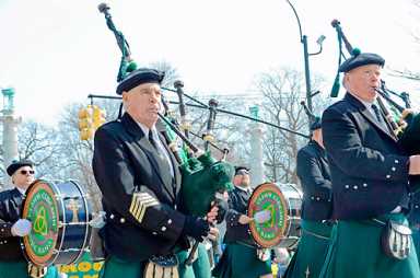 Slope hits the streets for Saint Patrick’s Day