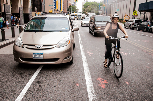 VOTE: Is this the scariest bike lane in Brooklyn?