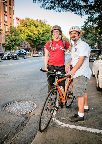 Veloasis: Car-crammed Atlantic Avenue goes bike-friendly but lanes won’t change