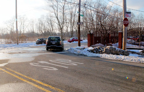 Locals want halt on stop trap