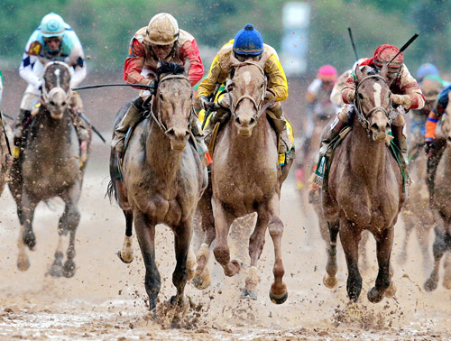 Four-horse race: Other Derby parties around Brookyln