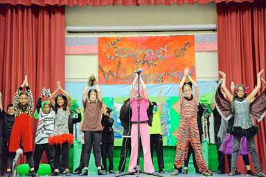 Untamed talent! Brighton kids go wild in musical