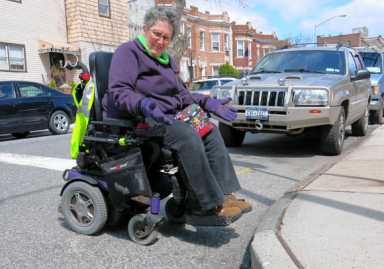 Curb appeal: Disabled woman says faulty sidewak ramps unsafe