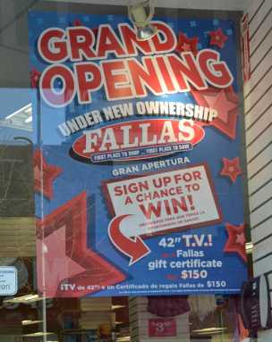 Fallas penetrates Downtown market