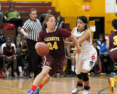 Nazareth returns to form in state-quarterfinal rout of Moore Catholic