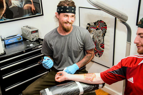 Show some skin: ‘Live’ tattoo shows at Bushwick Open Studios