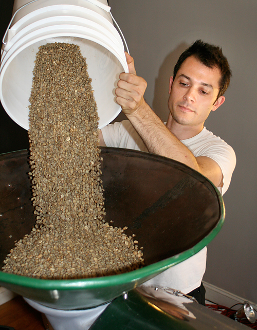 Fresh brew! Coney Island Lager and Cafe Grumpy making coffee beer