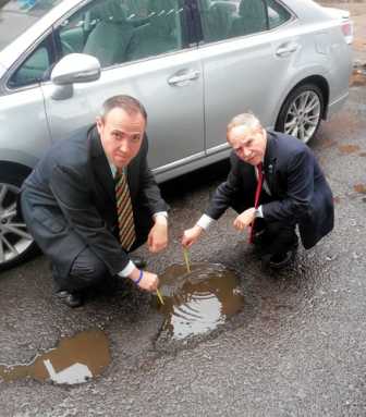 City to 86 potholes on 86th Street