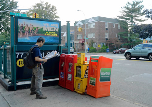 Paper chase: Our newspaper boxes mysteriously disappear from Bay Ridge