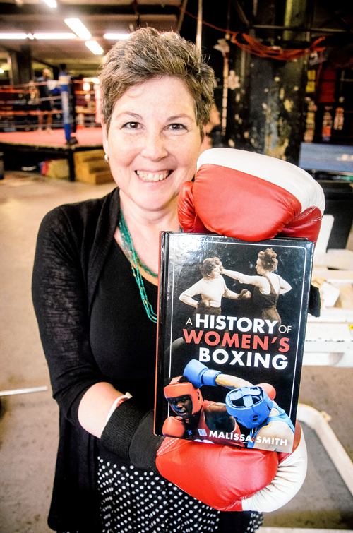 Knockout queens! B’Heights author pens history of women’s boxing
