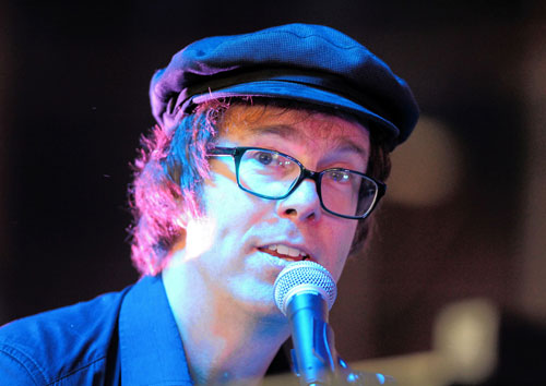White noise: Ben Folds will play to crowd dressed all in white
