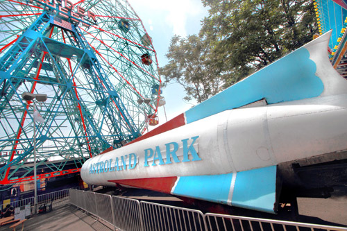 Coney rocket returns home after six years