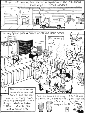Bartoonist finds a hoppy hideaway