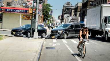 Crash course! W’burg corner is collision central