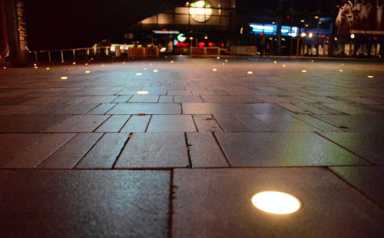 Our nabe in lights! Fort Greene gets fancy-schmancy sidewalks