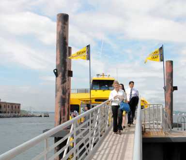 Land ho! Free weekend ferry back in Red Hook