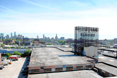Gap-toothed Kentile! Sign coming down today, lighting up tonight