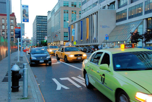 Cab caper! Taxi drivers team up to take down alleged pee bandit