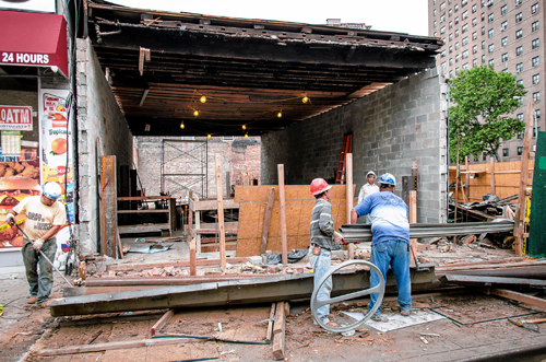 Woman injured in partial Bushwick building collapse