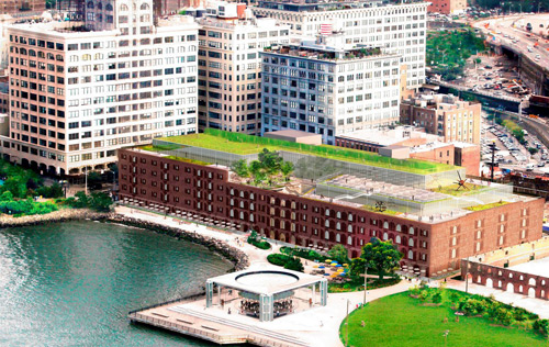 Brooklyn Bridge Park warehouse redevelopment will bring offices, retail, and even new park space