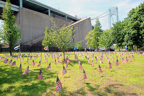 Colors don’t run! Field of Flags returns to John Paul Jones Park