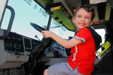 Sound the alarms: Emergency services workers teach kids importance of safety