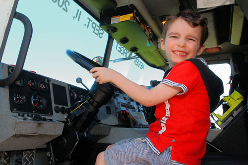 Sound the alarms: Emergency services workers teach kids importance of safety