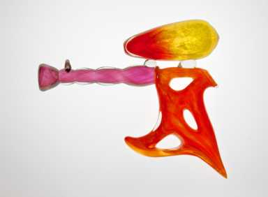 Art of glass: Exhibition features see-through gun sculptures