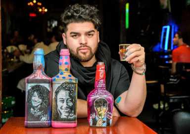 Message on a bottle: Art show pairs rhymers and rye