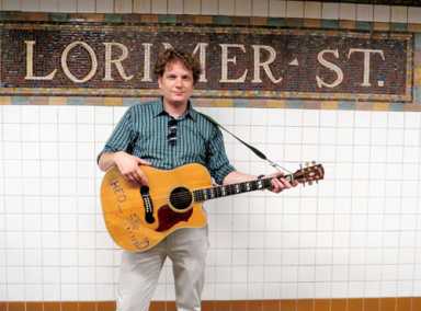 Busking in the lime light