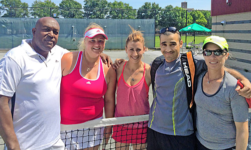 Standing O serves congrats to the Prospect Park Tennis Team for acing the competition