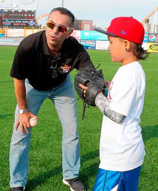 Coaching from the mound