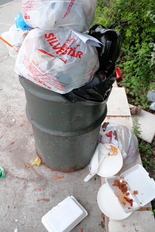 Talking trash in Sheepshead Bay