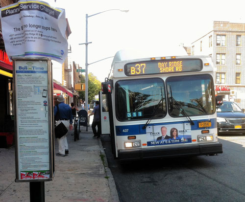 The B37 bus rides again!