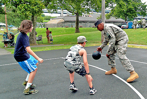 At ease, soldier