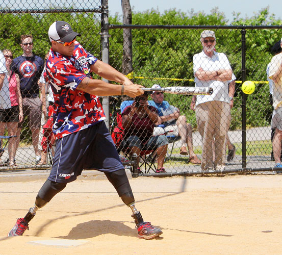 Wounded Warrior softball team inspires in Bay Ridge