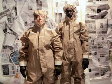 Full house! Crown Heights art installation is inspired by hoarders