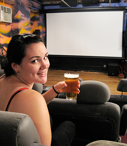 This is one cool movie theater