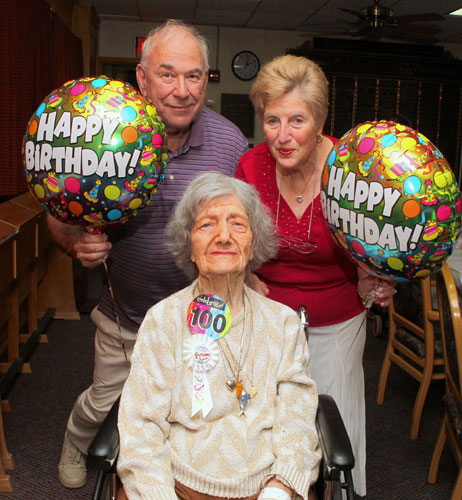 100 candles burning brightly