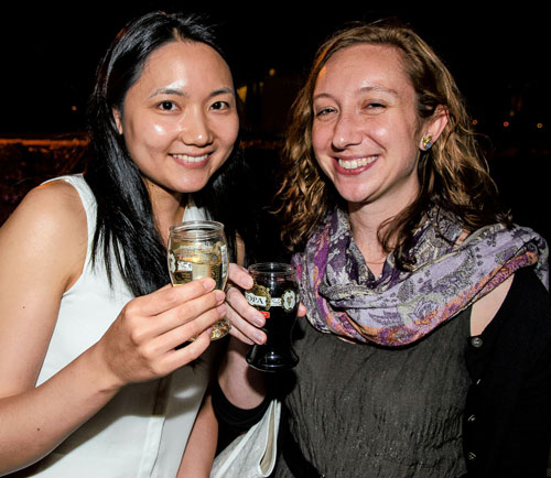 A swimming success: Aquarium hosts after-hours bash