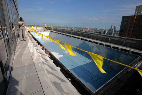 Air pool: New tower will let you take a dip high above Brooklyn