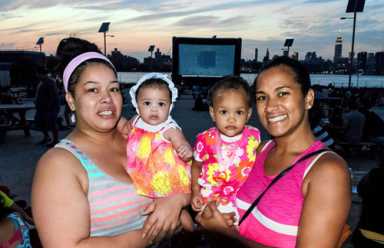 Blinded by the lights! Park movie lovers say soccer lights ruin show